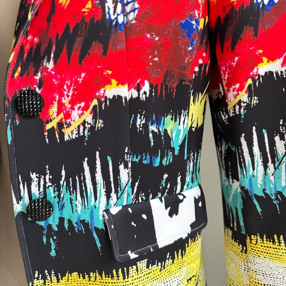Berek Vibrant Multicolor Women's Blazer - Picture 3 of 5